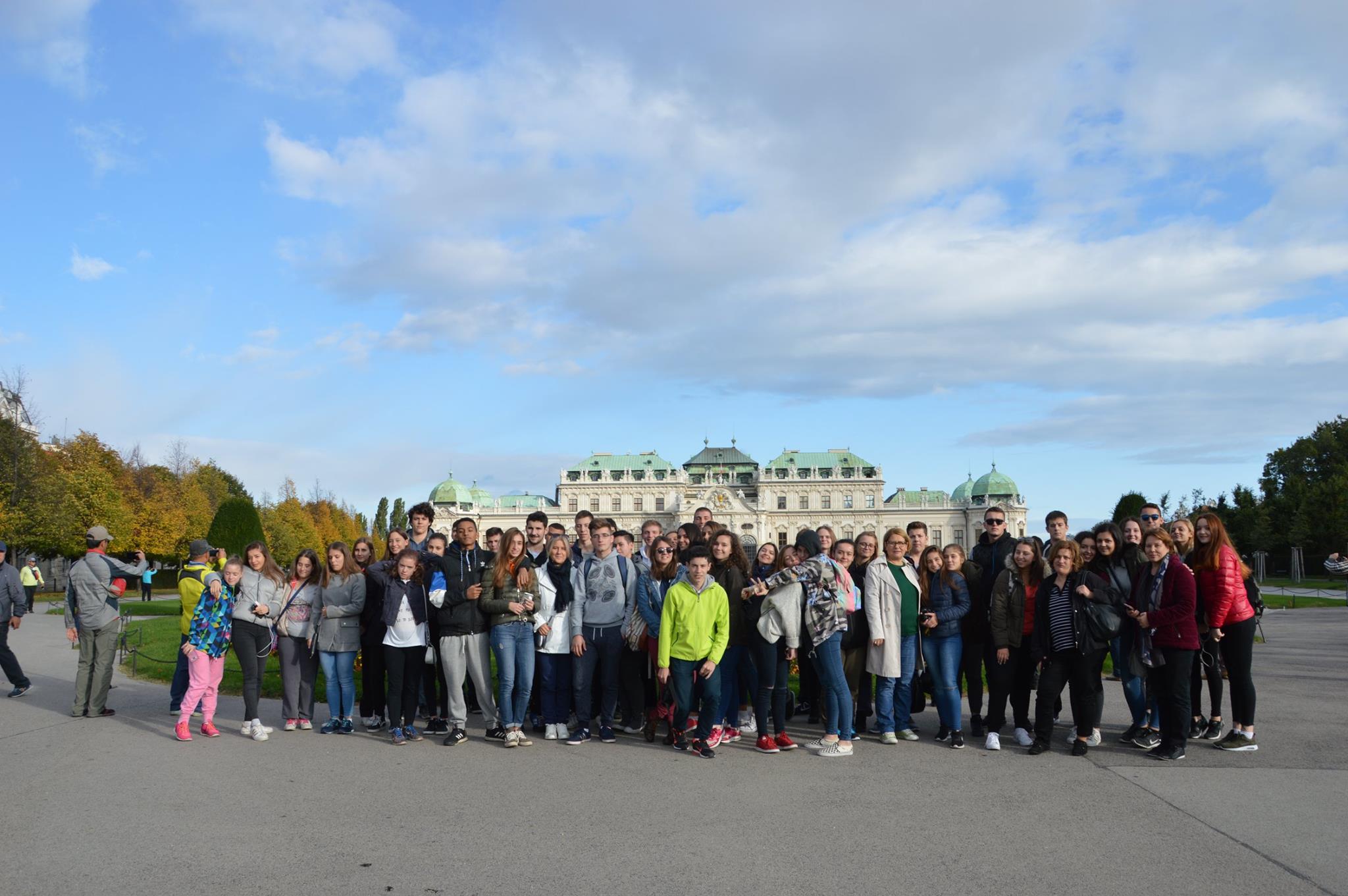 group photo in Vienna